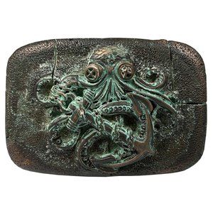 octopus belt buckle